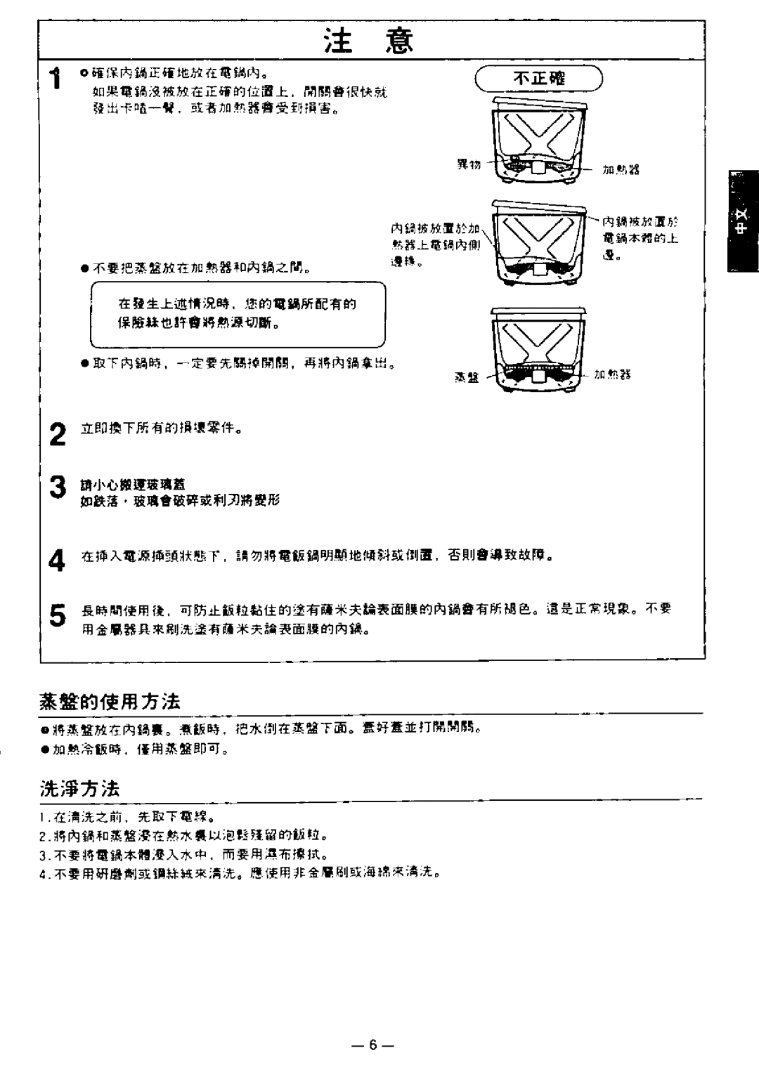 National SR-W06N manual 