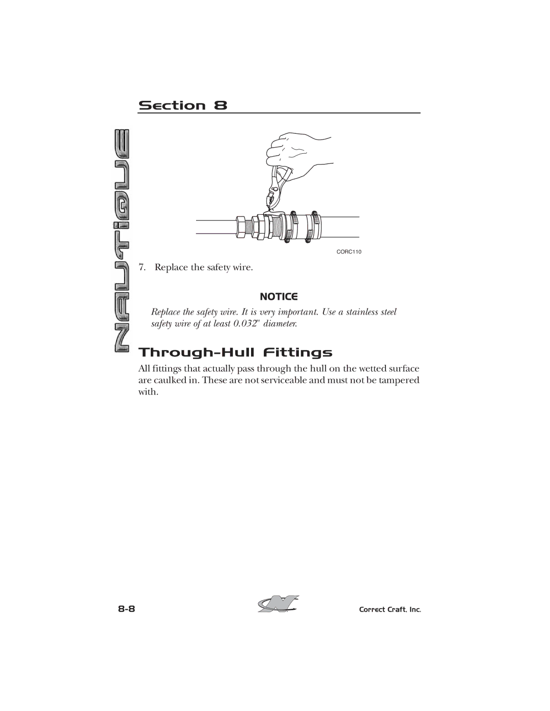 Nautique 2008 70141 manual Section, Through-Hull Fittings 