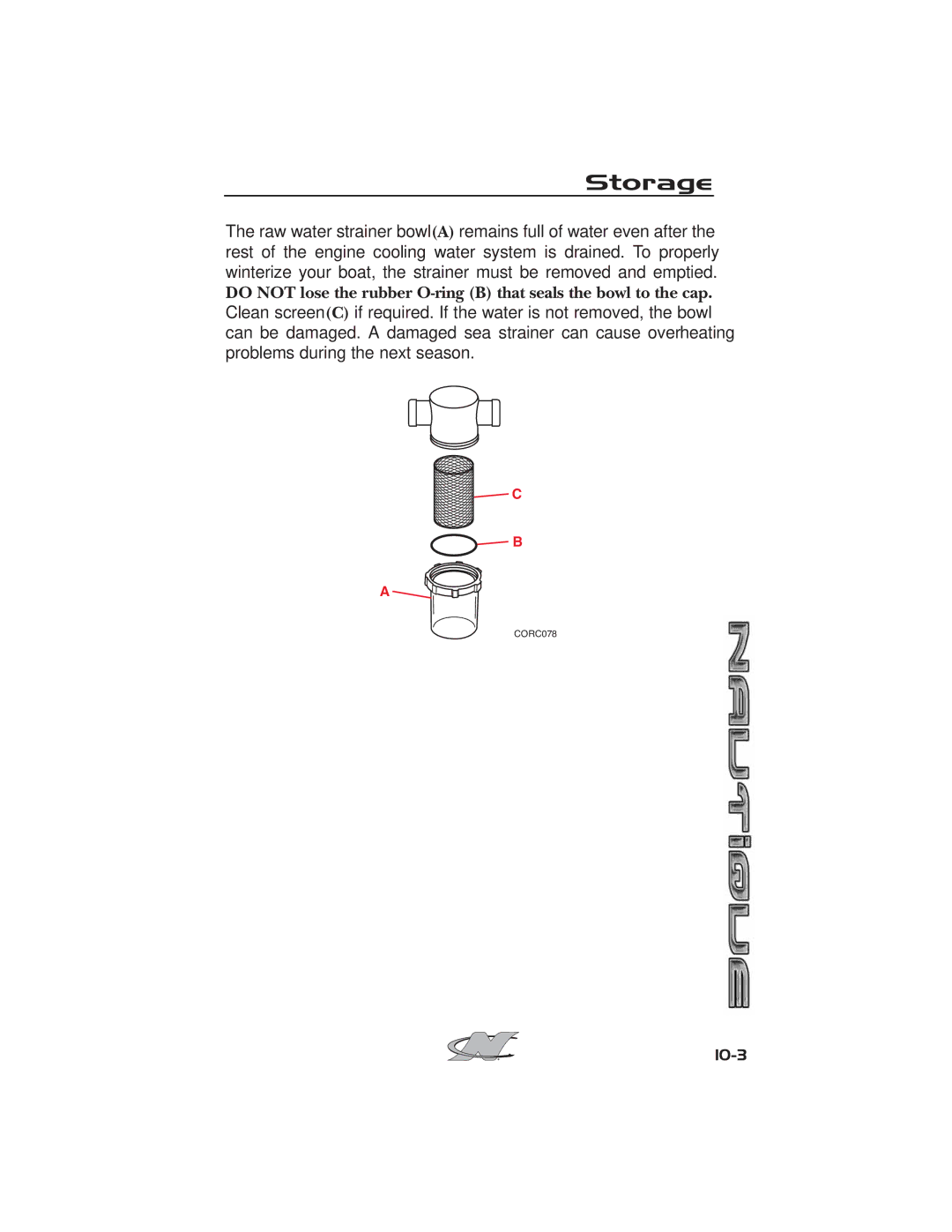 Nautique 2008 70141 manual 10-3 