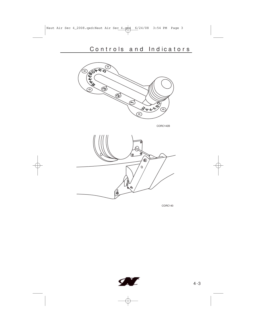 Nautique 80128, aire crossover manual CORC143 