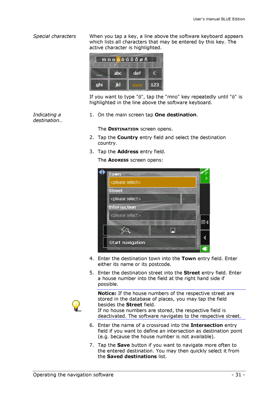 Navigon MN4 user manual 