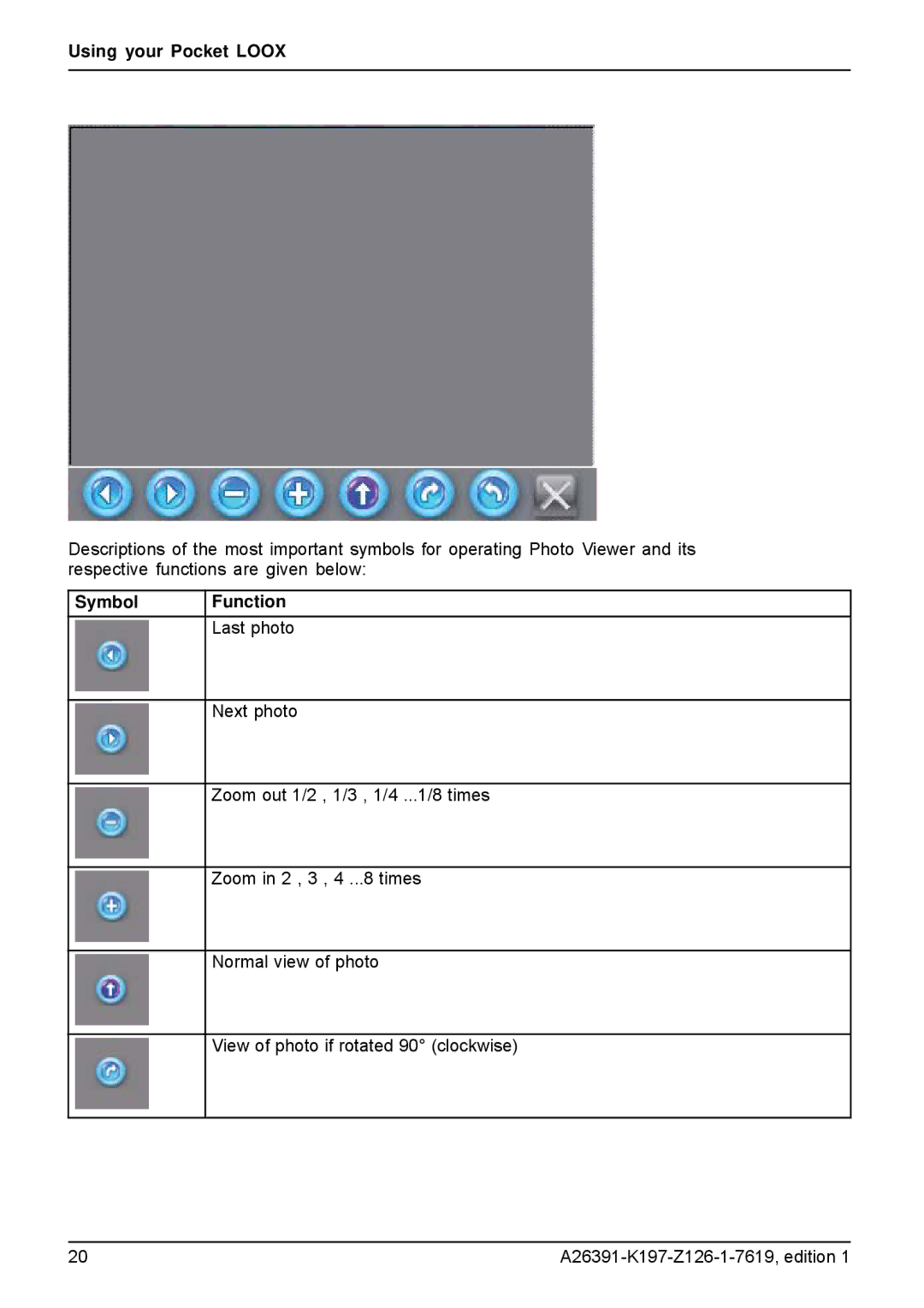 Navigon N100 user manual Last photo 