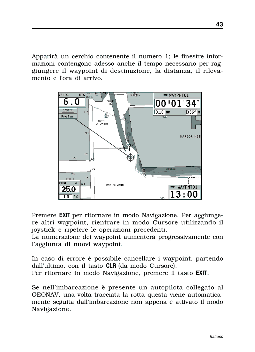 Navionics 11C, 10C manual Italiano 