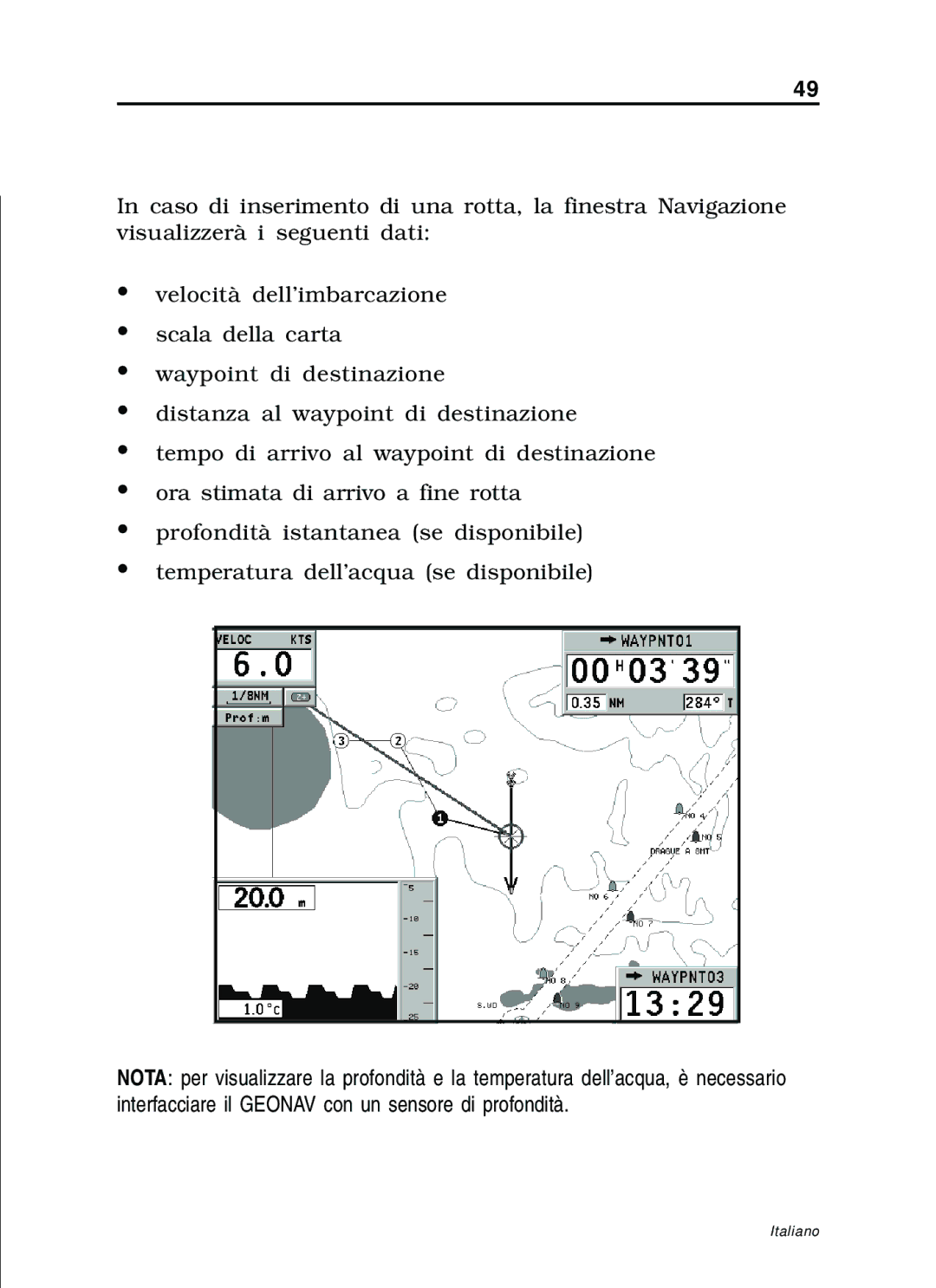 Navionics 11C, 10C manual Italiano 