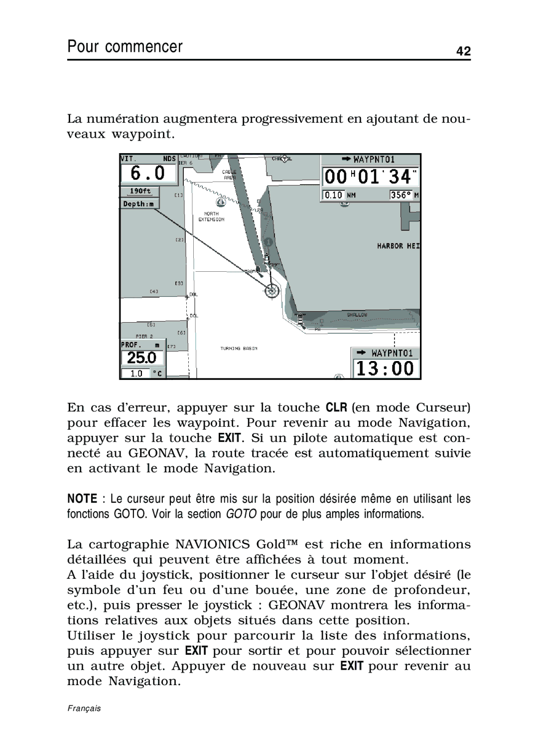 Navionics 10C, 11C manual Pour commencer 