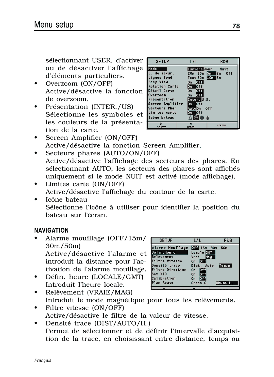 Navionics 10C, 11C manual Navigation 