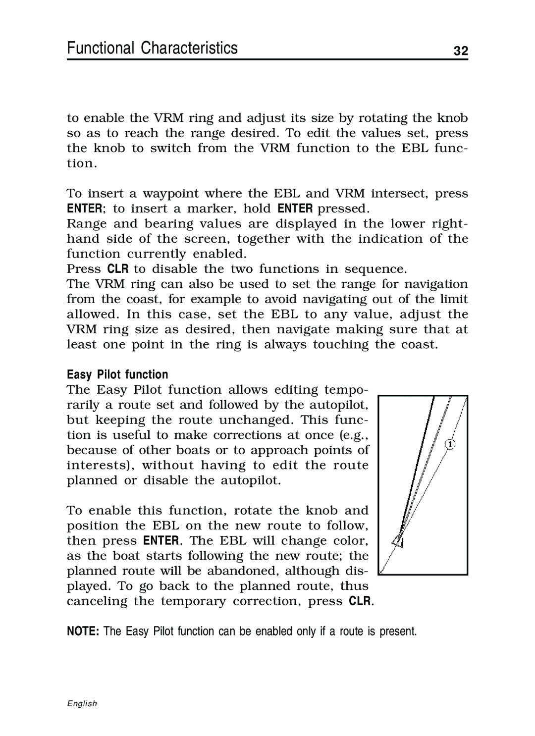 Navionics 10C, 11C manual Easy Pilot function 