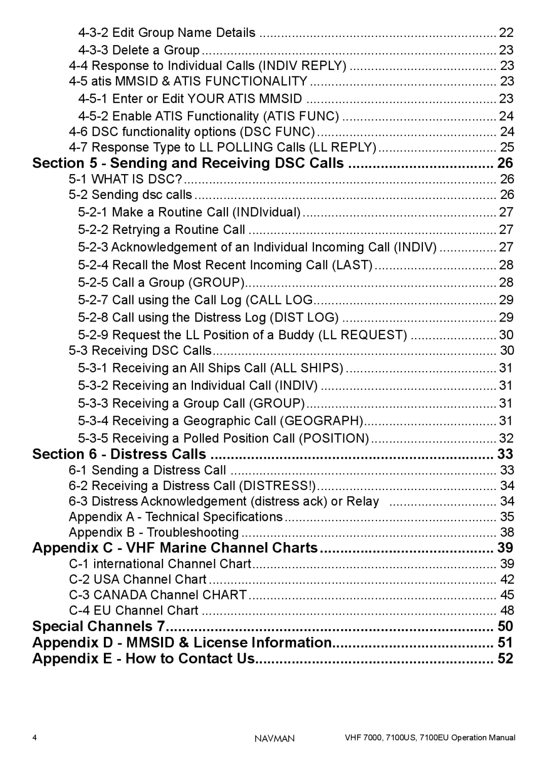 Navman 7000, 7100EU, 7100US operation manual Sending and Receiving DSC Calls, What is DSC? 