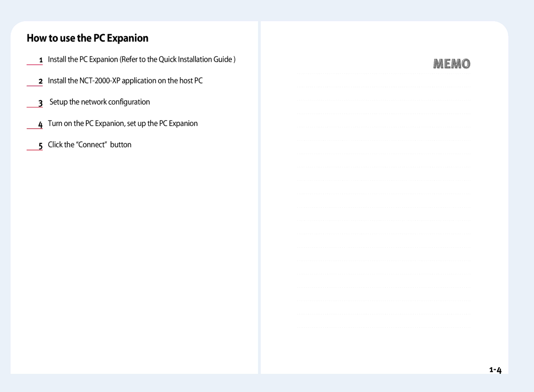 NComputing L200, L120, L100 manual How to use the PC Expanion 