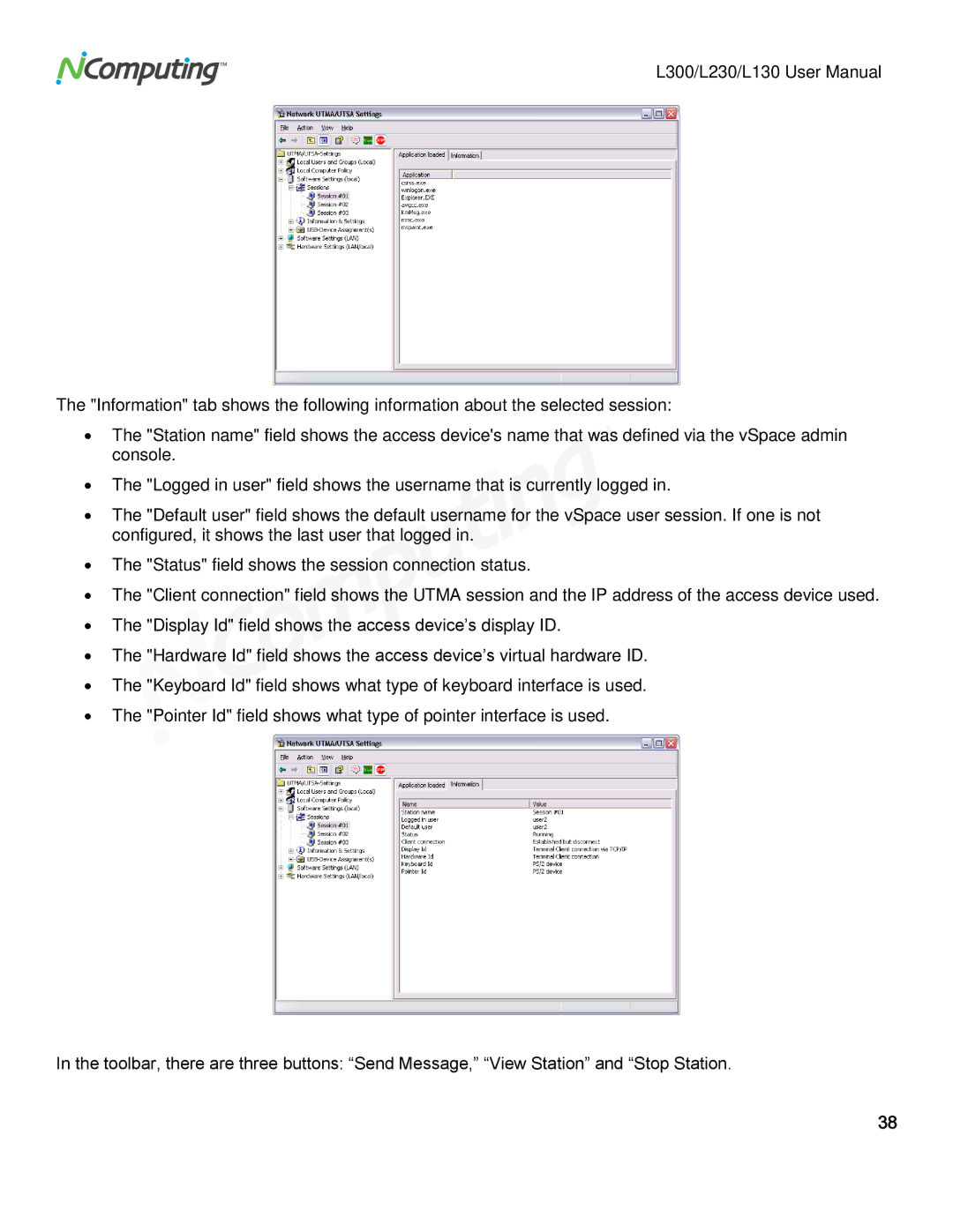 NComputing L300, L230, L130 user manual 