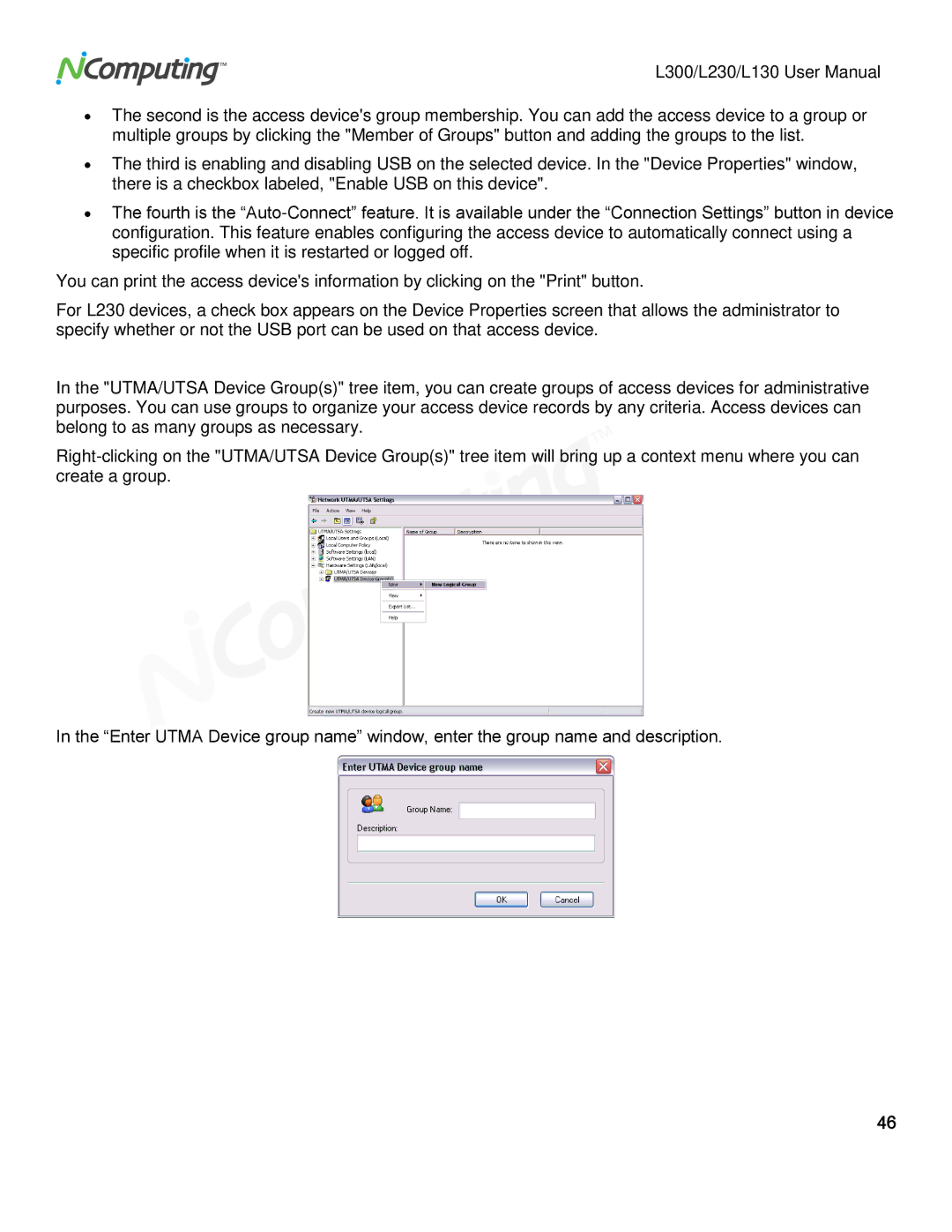 NComputing L130, L230, L300 user manual 