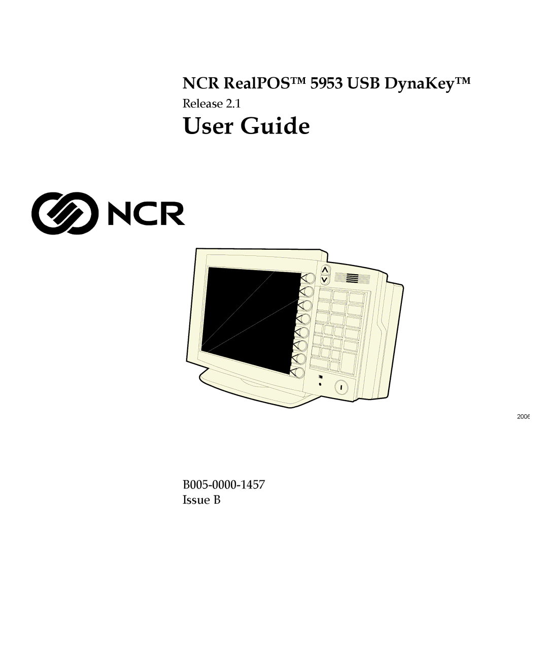 NCR 5953 manual User Guide 