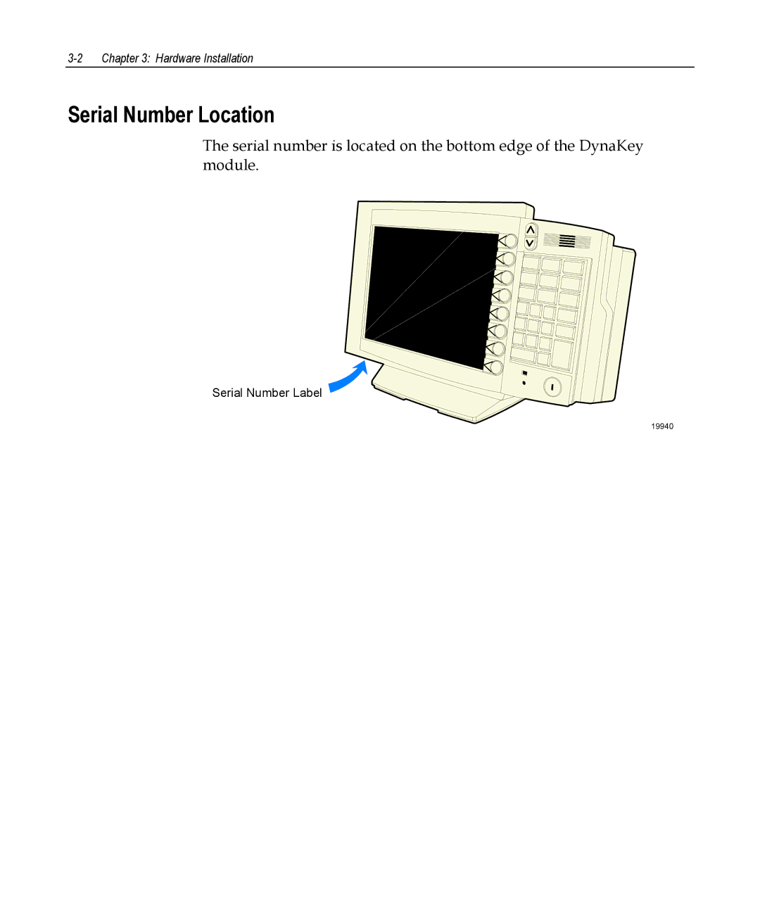 NCR 5953 manual Serial Number Location 