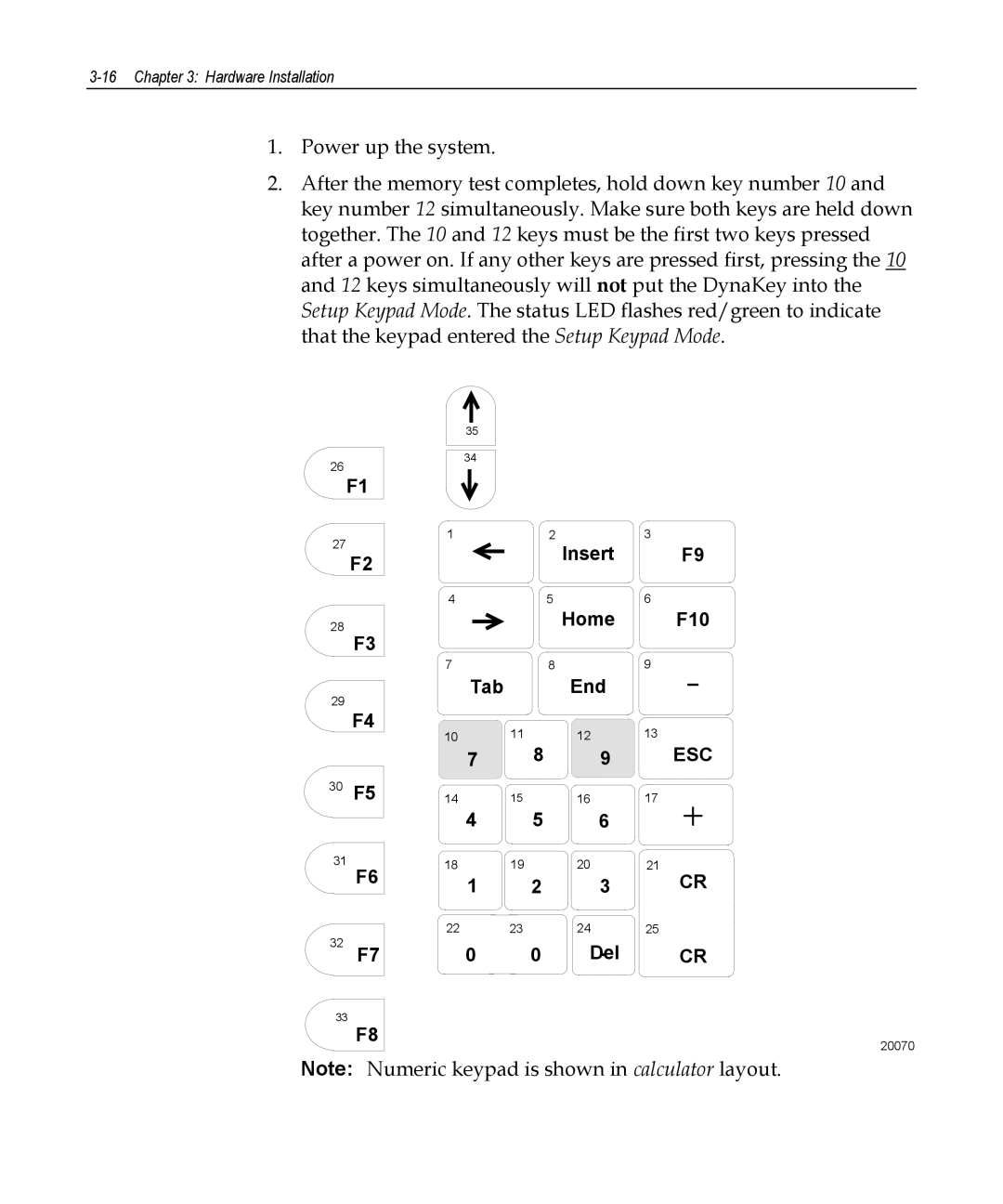 NCR 5953 manual Power up the system 