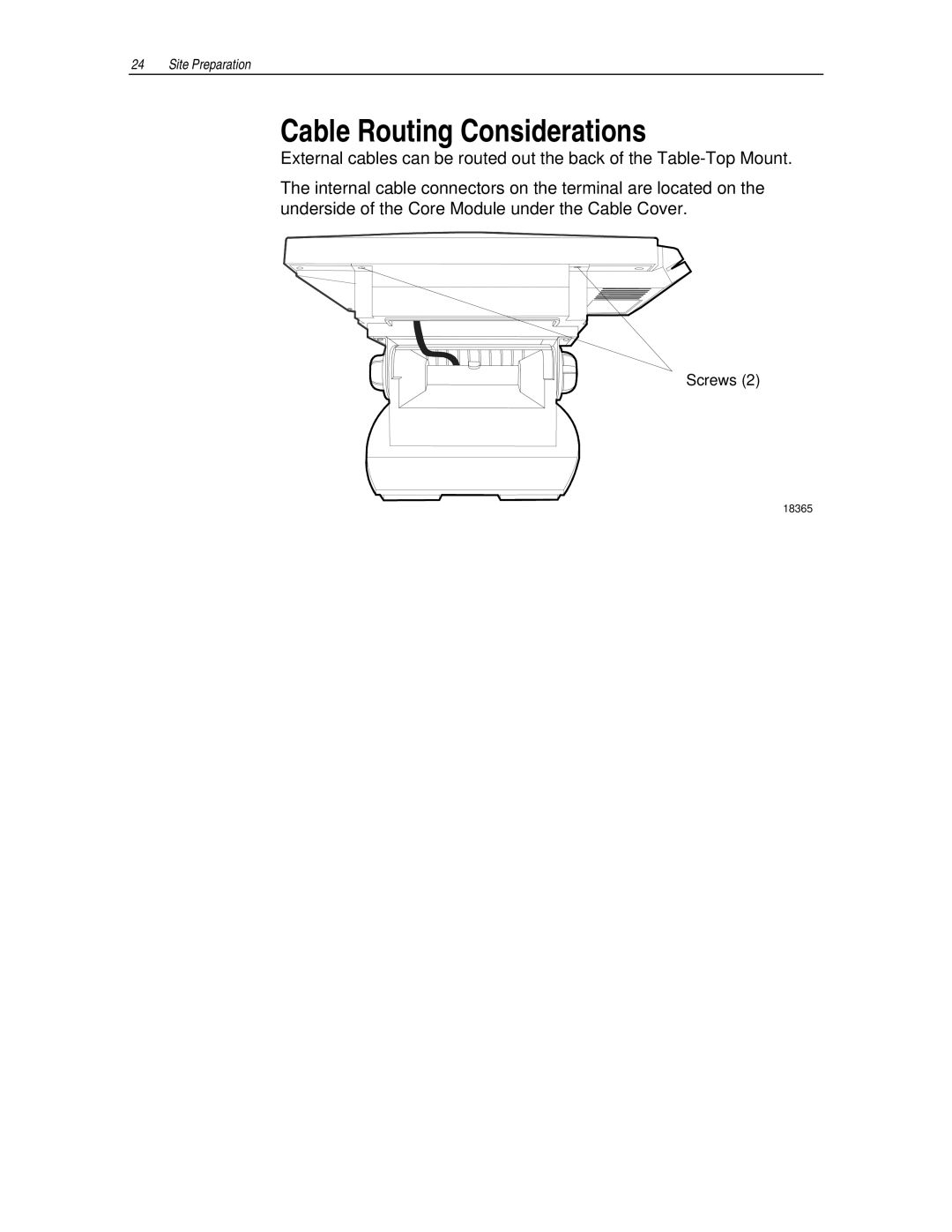 NCR 7455 manual Cable Routing Considerations 