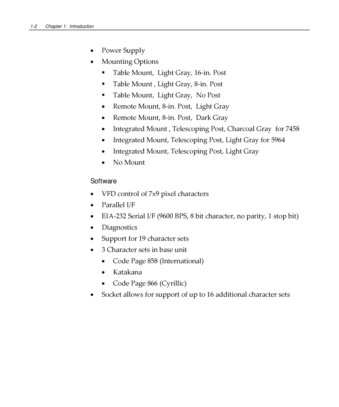 NCR NCR 5972 manual Software 