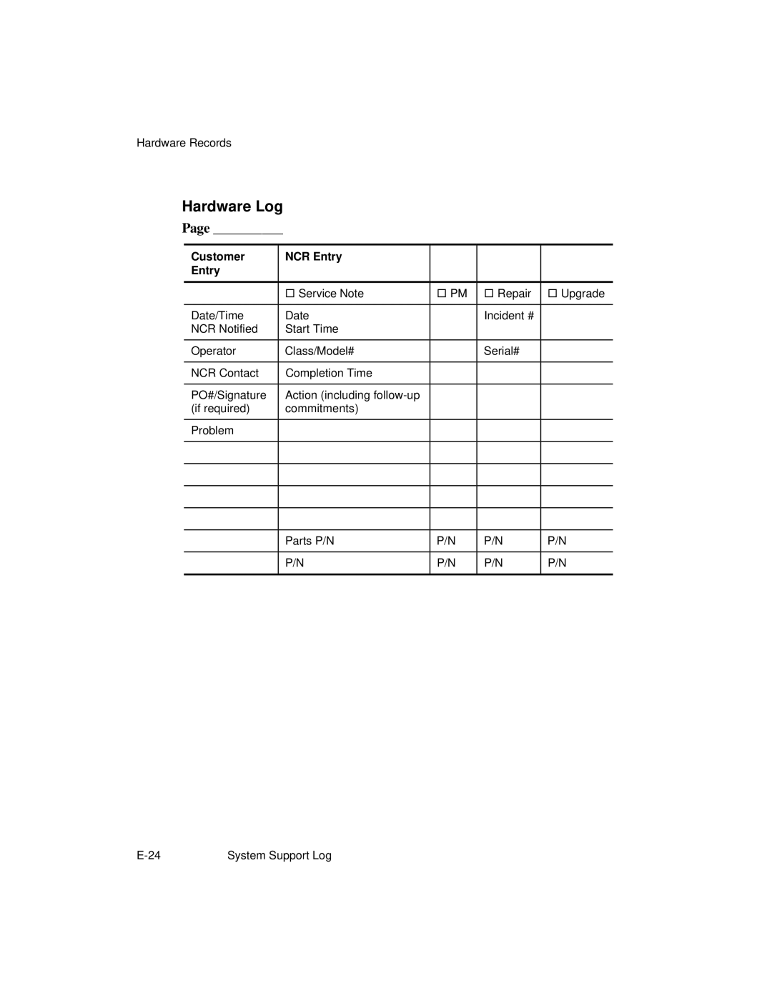 NCR S26 manual Uuu 