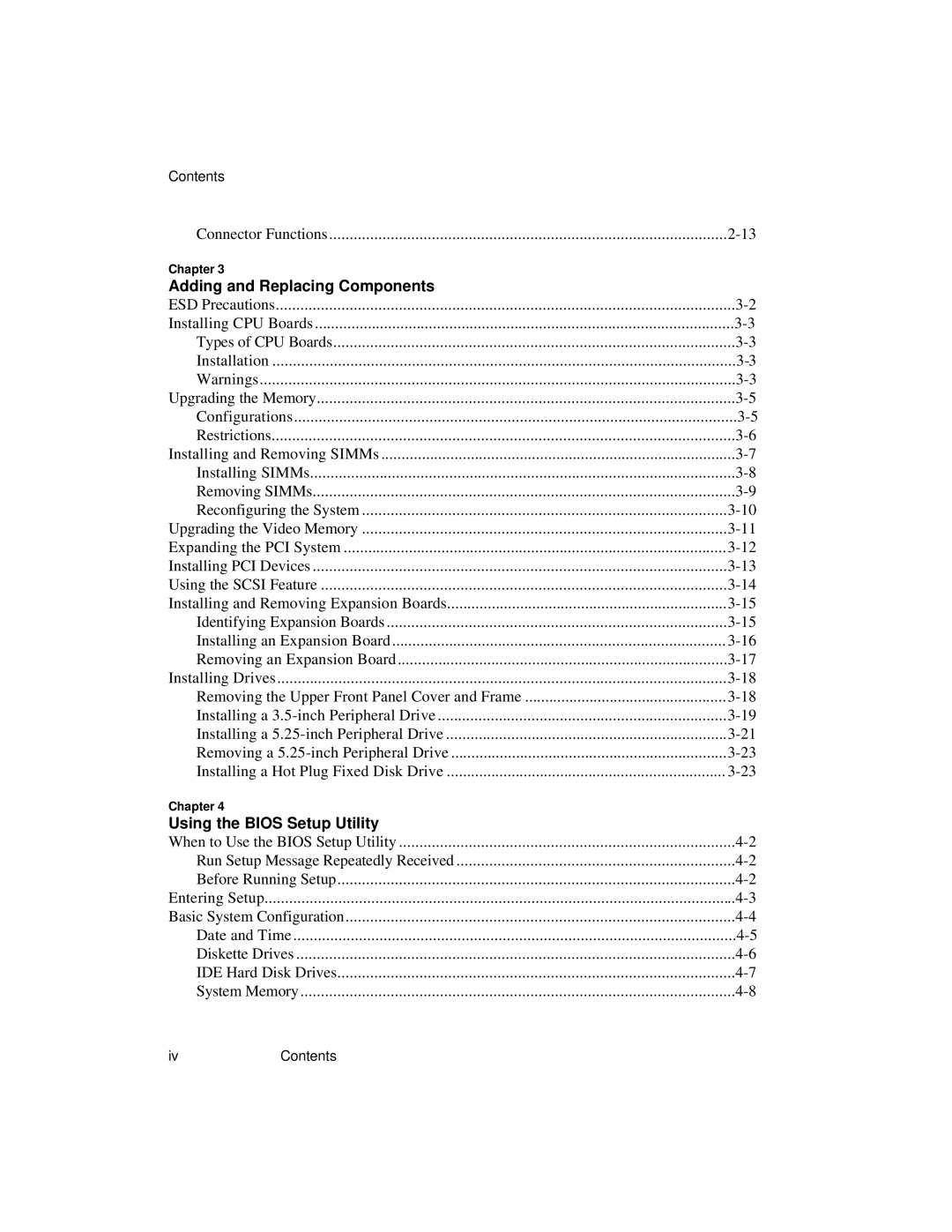 NCR S26 manual Adding and Replacing Components, Using the Bios Setup Utility 