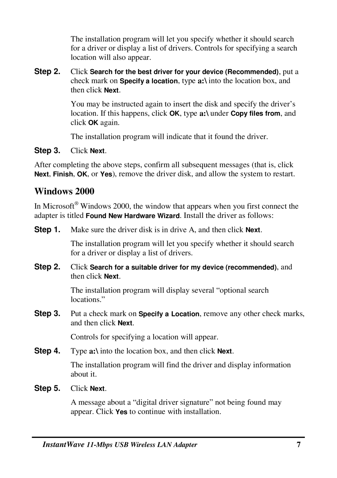 NDC comm NWH4020 manual Windows 