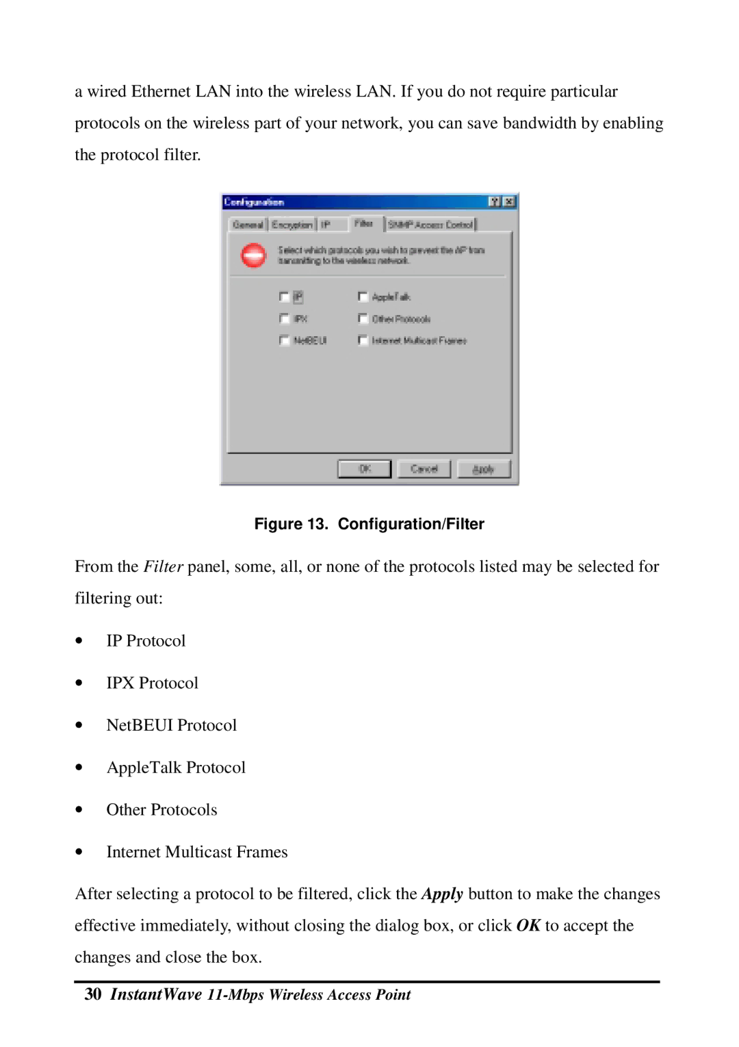 NDC comm NWH660 manual Configuration/Filter 