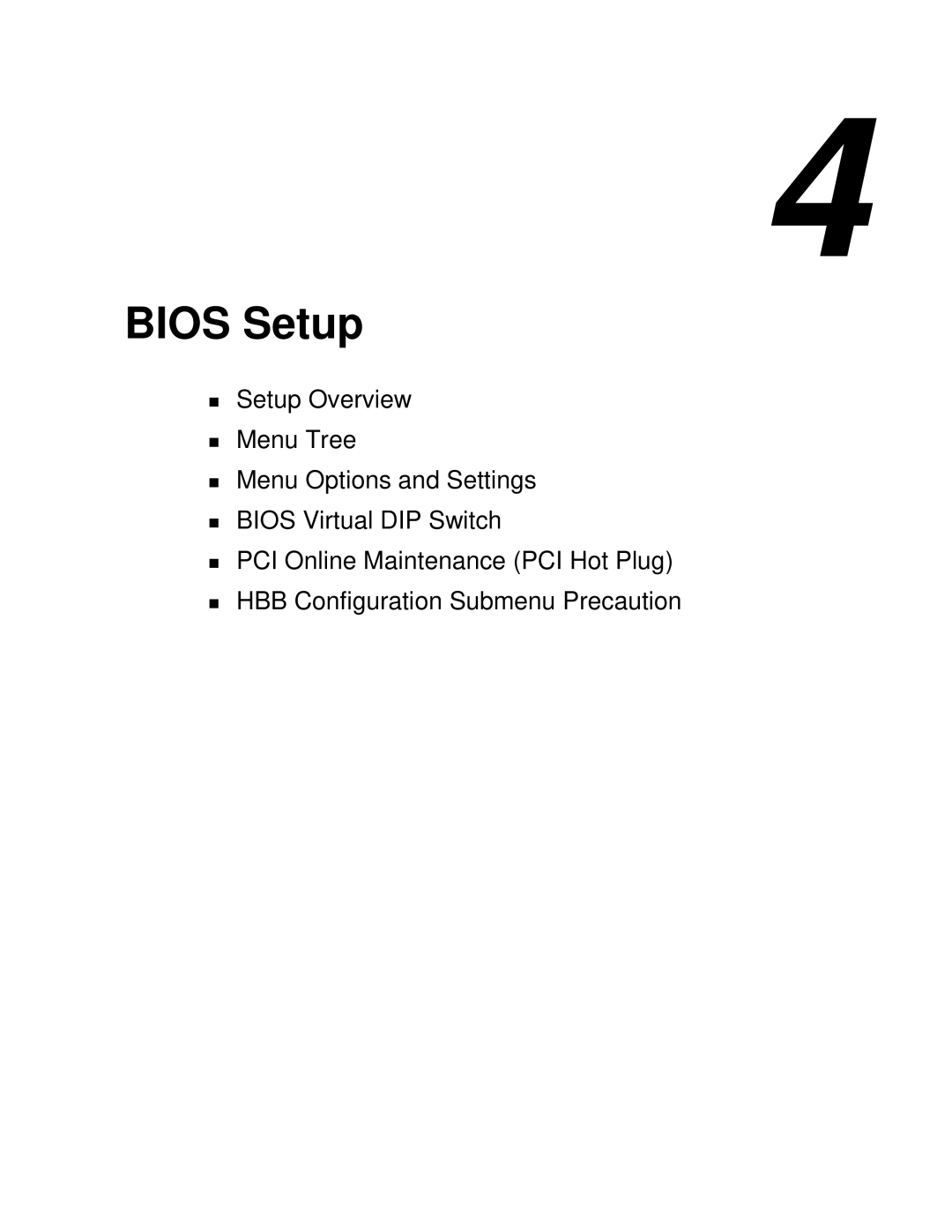 NEC 1080Xd manual Bios Setup 