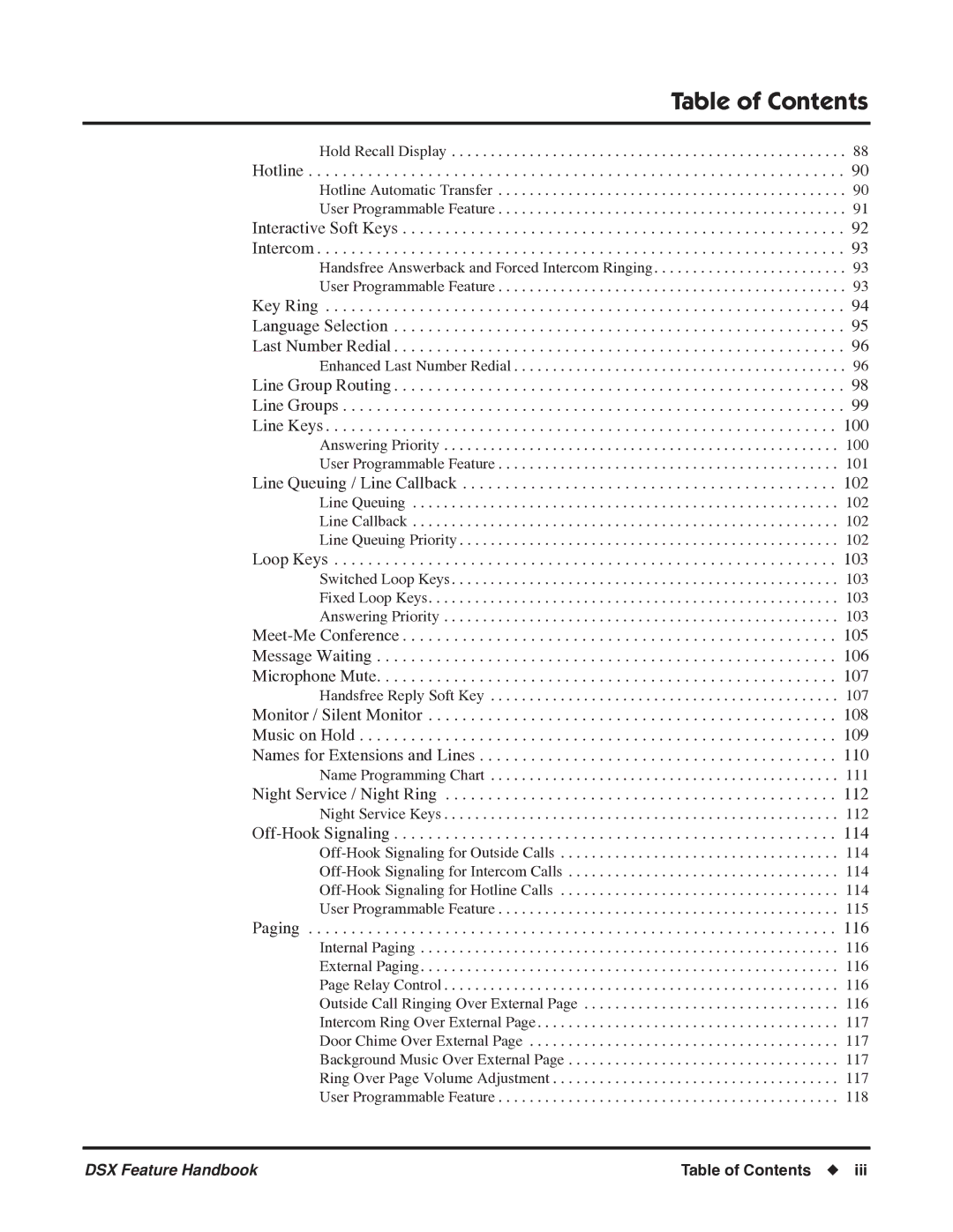 NEC 1093099 manual Key Ring Language Selection Last Number Redial 