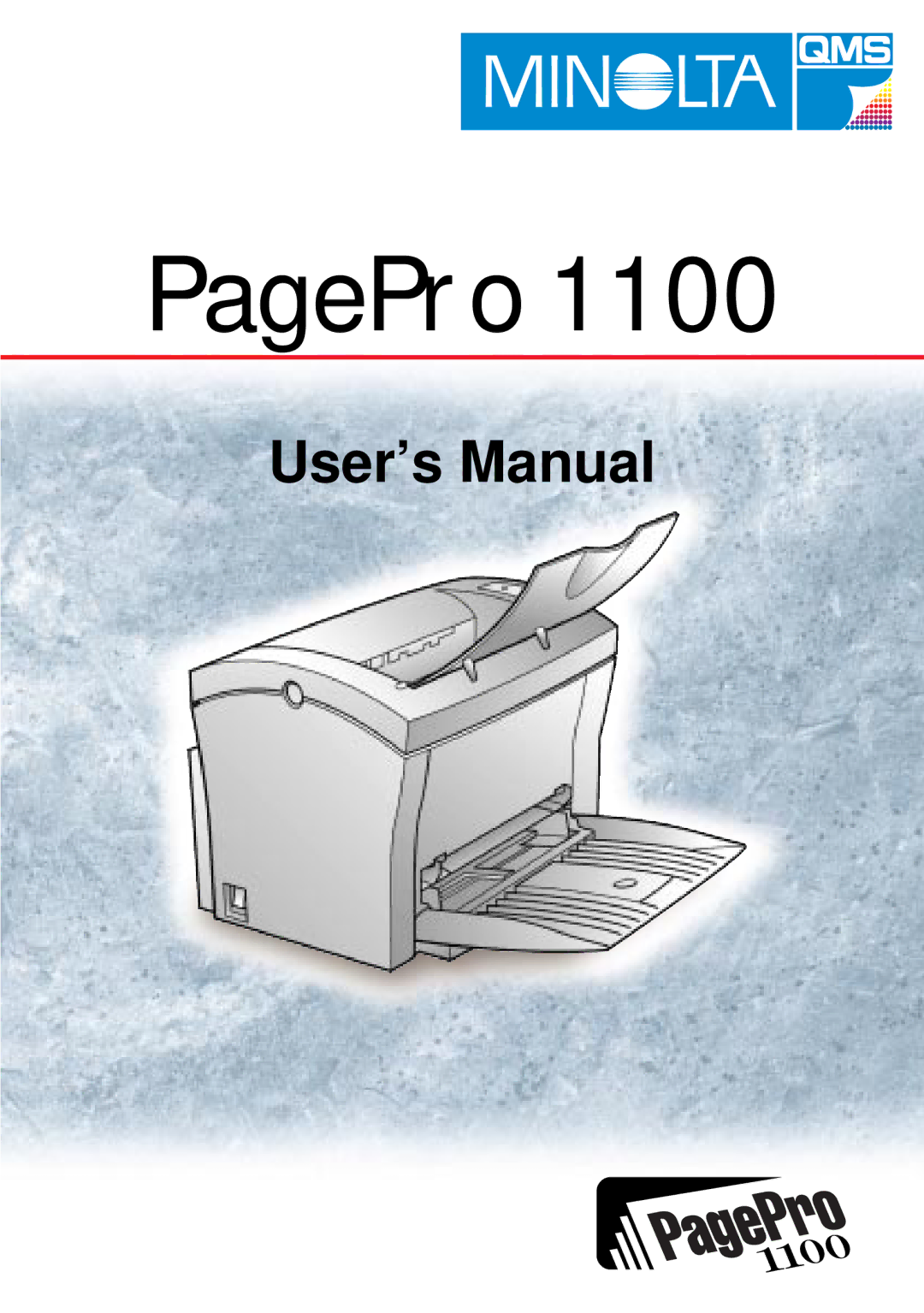 NEC 1100 user manual PagePro 