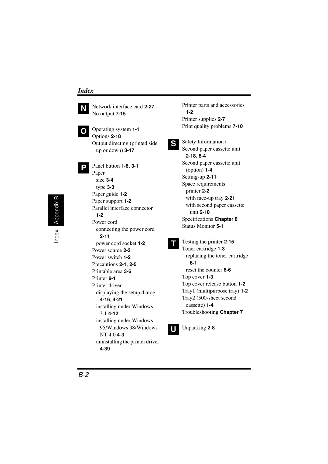 NEC 1100 user manual 16,4-21 