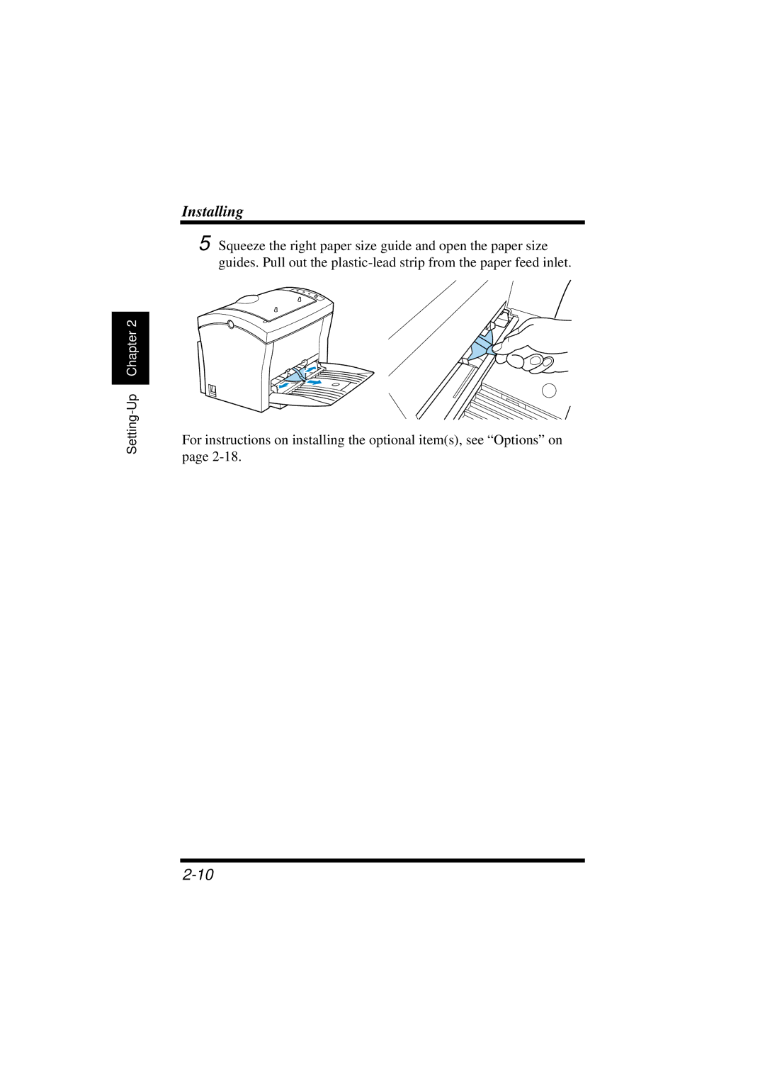 NEC 1100 user manual Installing 