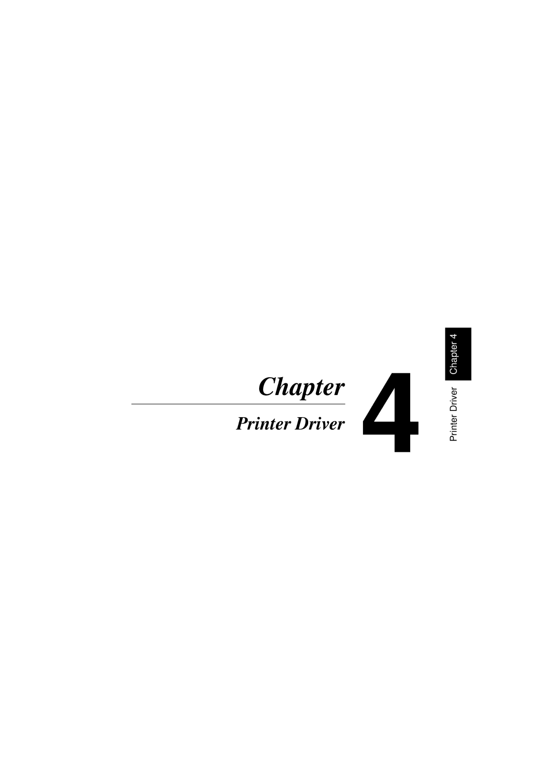 NEC 1100 user manual 4Chapter 