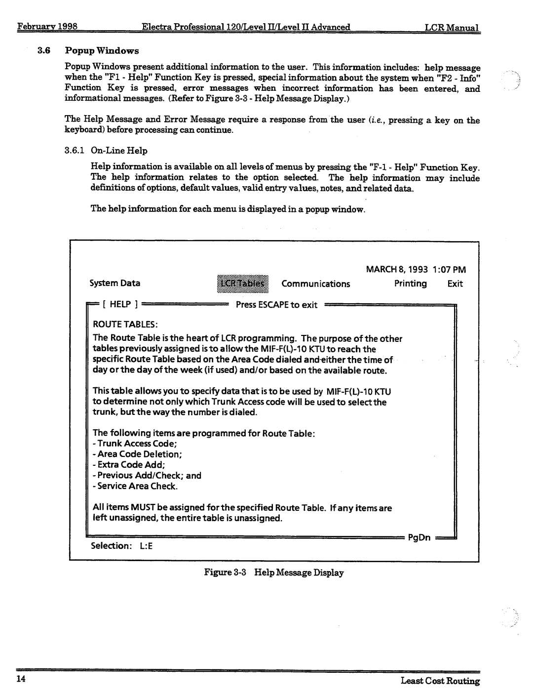 NEC 120 manual 