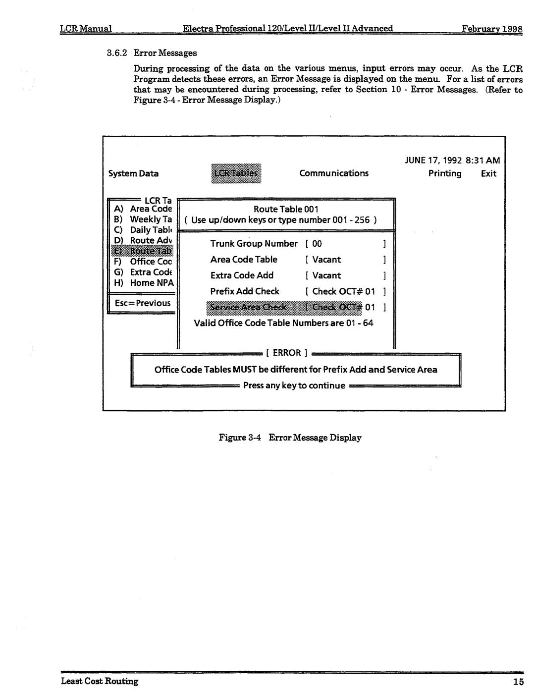 NEC 120 manual 