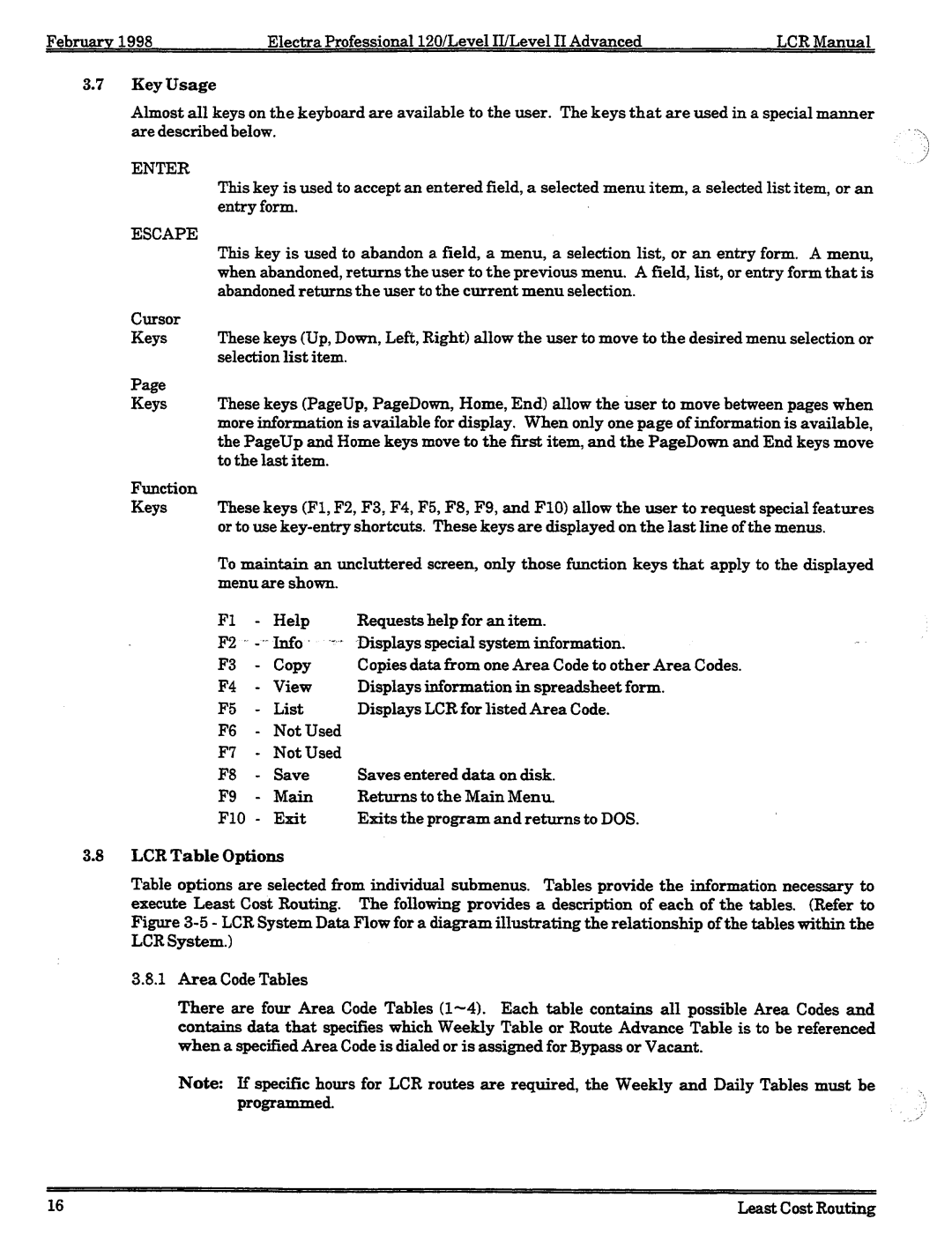 NEC 120 manual 