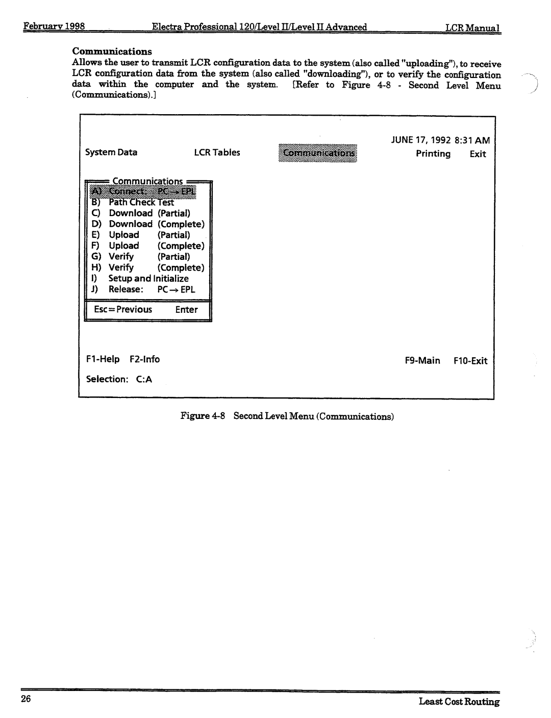 NEC 120 manual 