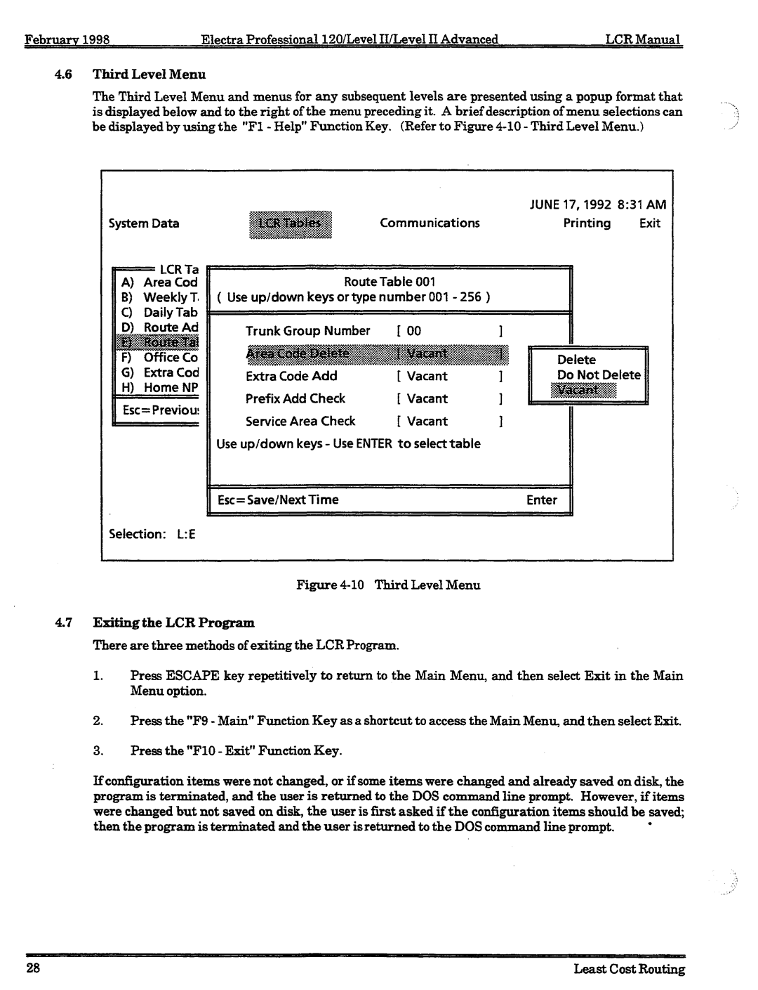 NEC 120 manual 