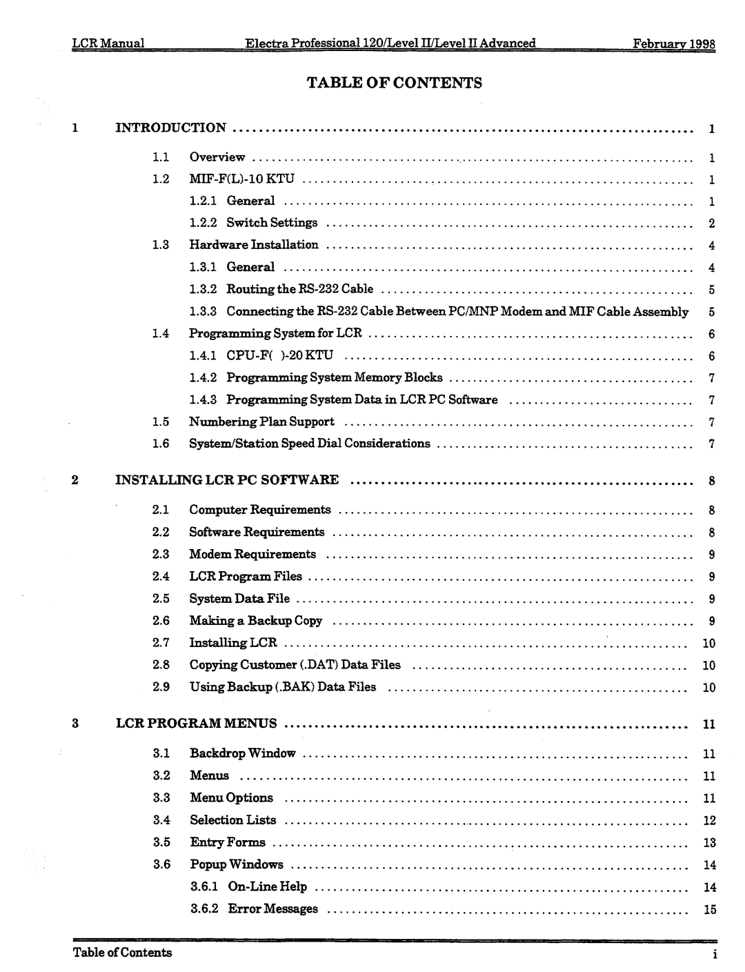 NEC 120 manual 