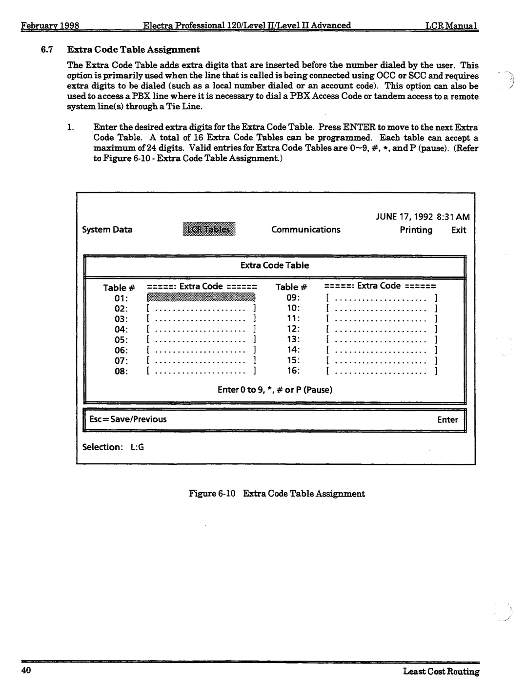 NEC 120 manual 