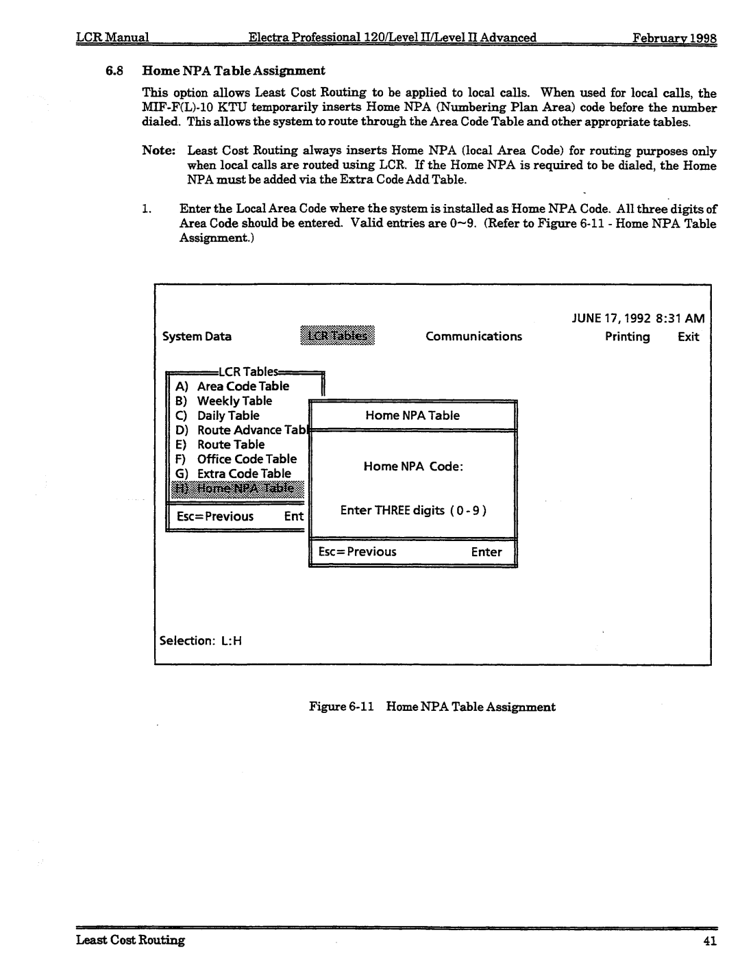 NEC 120 manual 