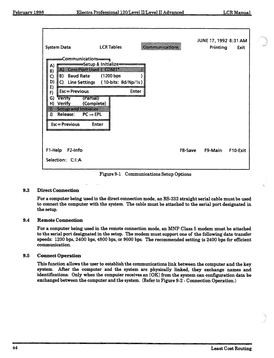 NEC 120 manual 