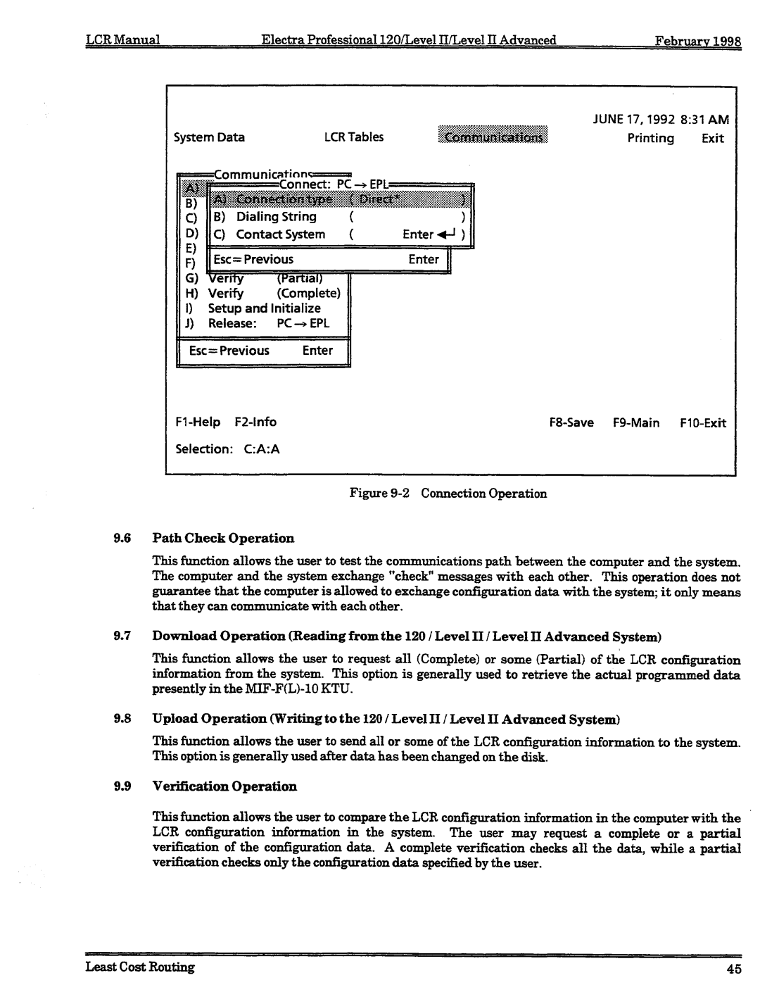 NEC 120 manual 