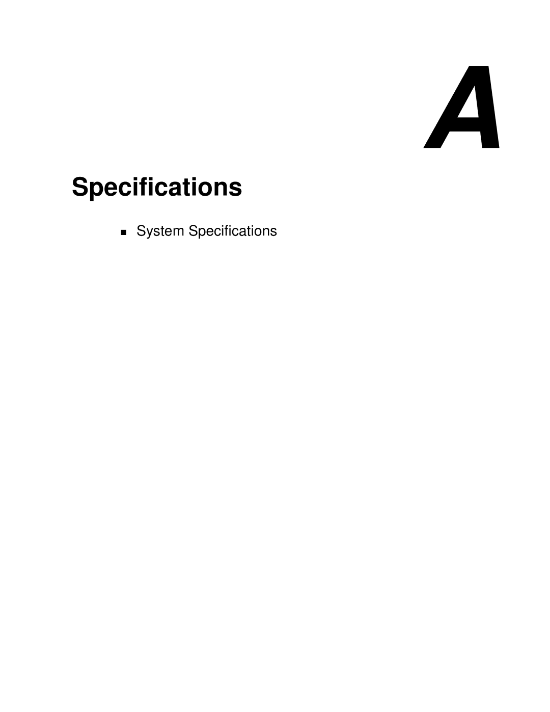 NEC 120Lg manual Specifications 