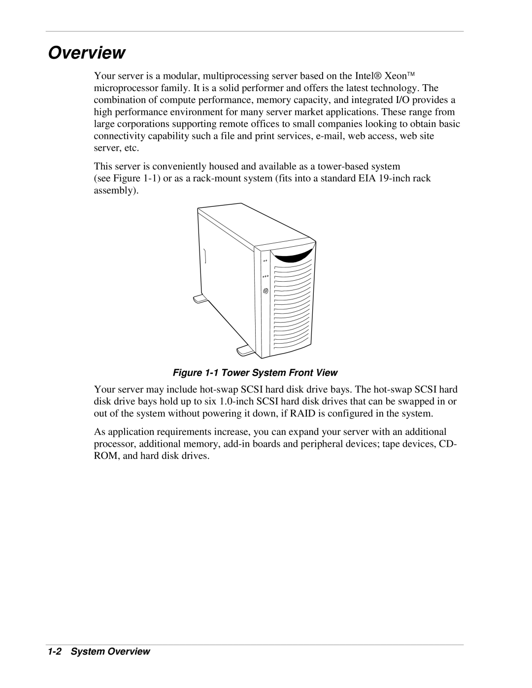 NEC 120Lg manual System Overview 