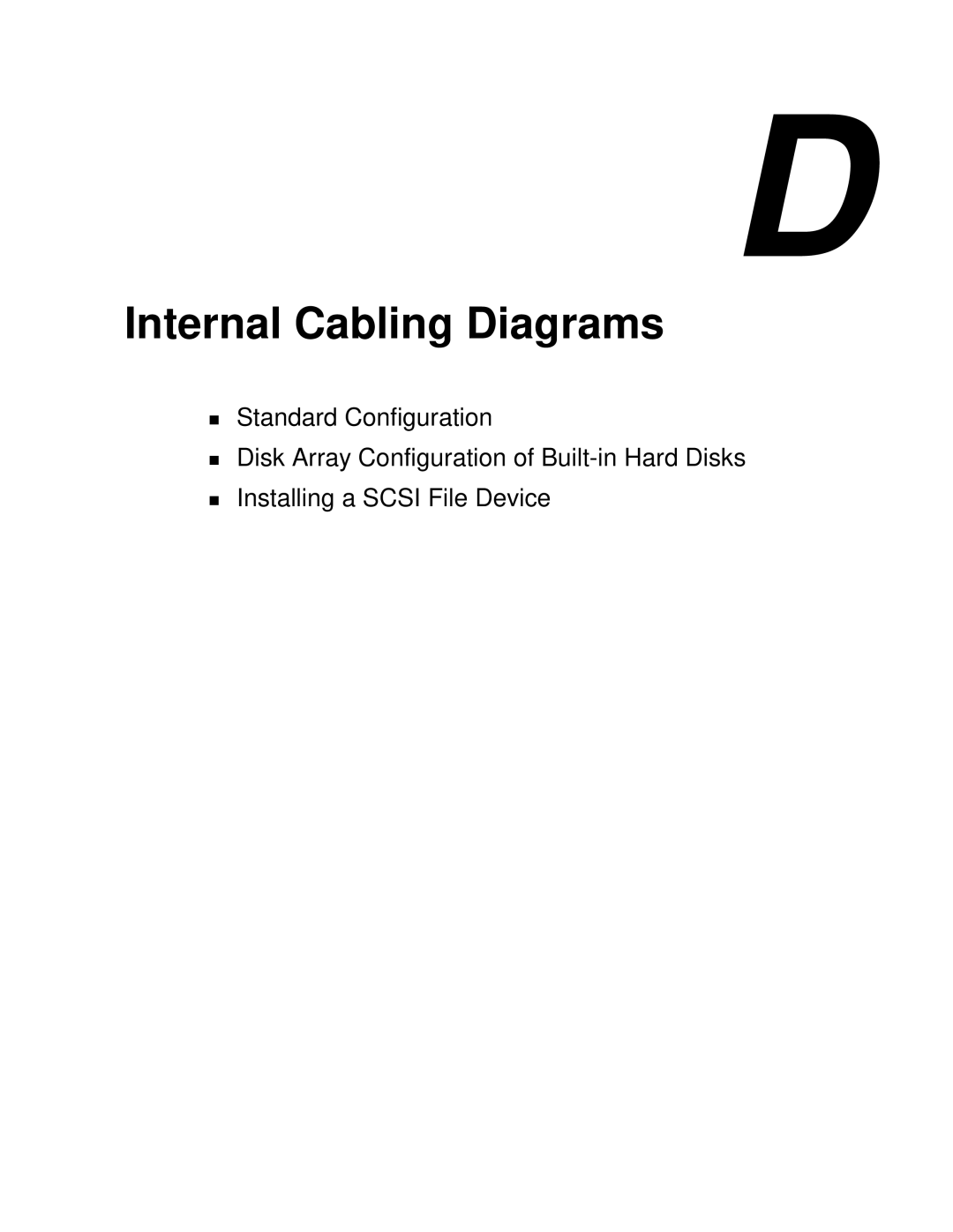 NEC 120Lg manual Internal Cabling Diagrams 