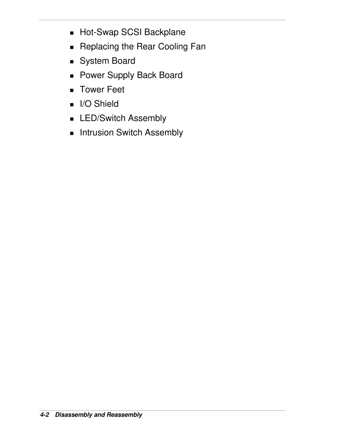 NEC 120Lg manual Disassembly and Reassembly 