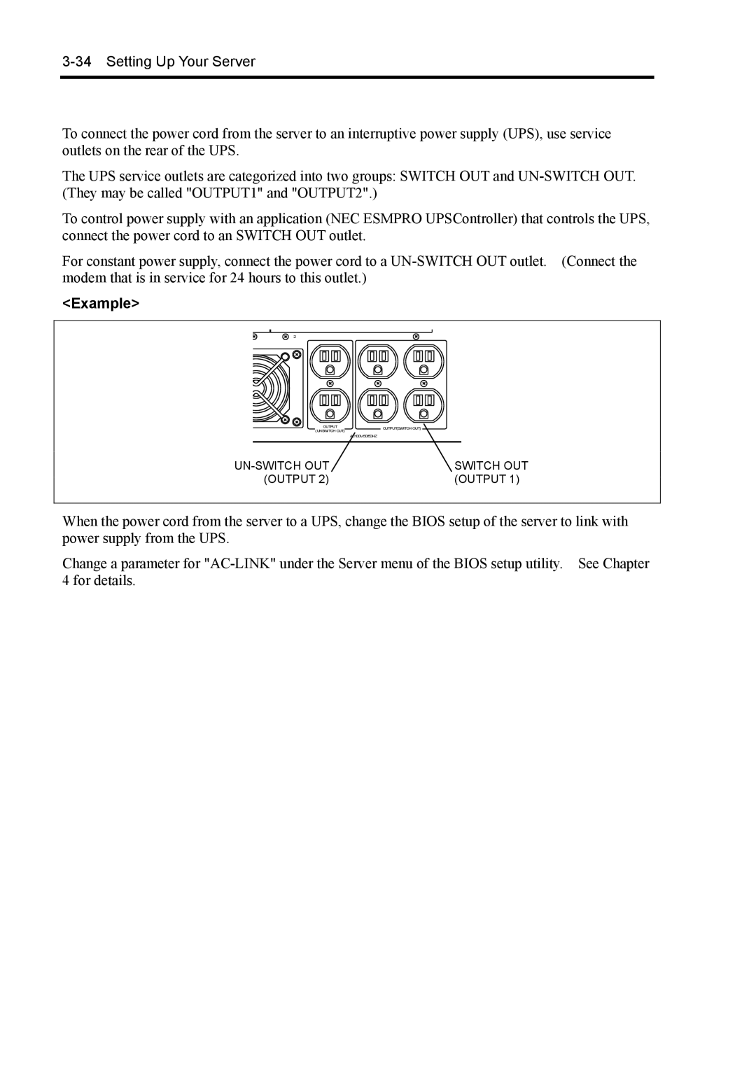 NEC 140Rc-4 manual Example 