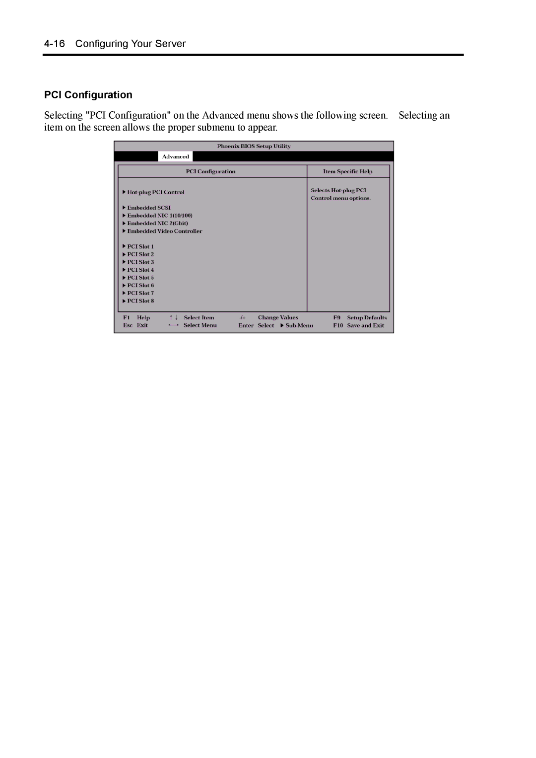 NEC 140Rc-4 manual PCI Configuration 