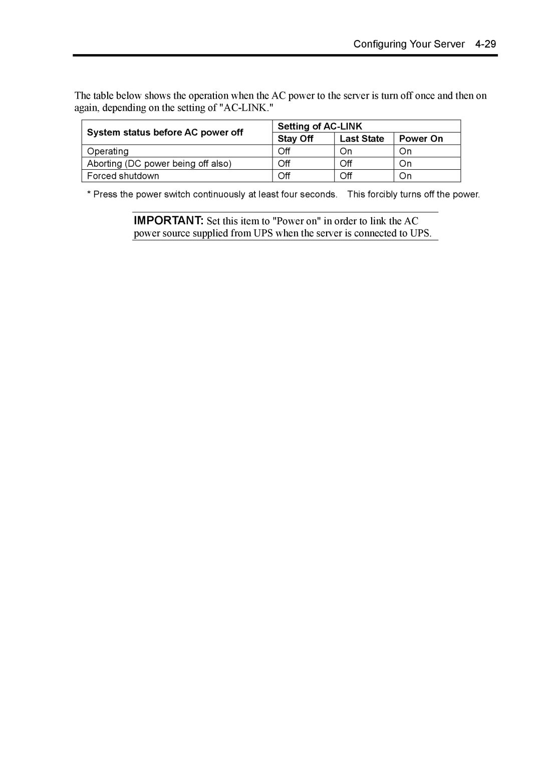 NEC 140Rc-4 manual Configuring Your Server 