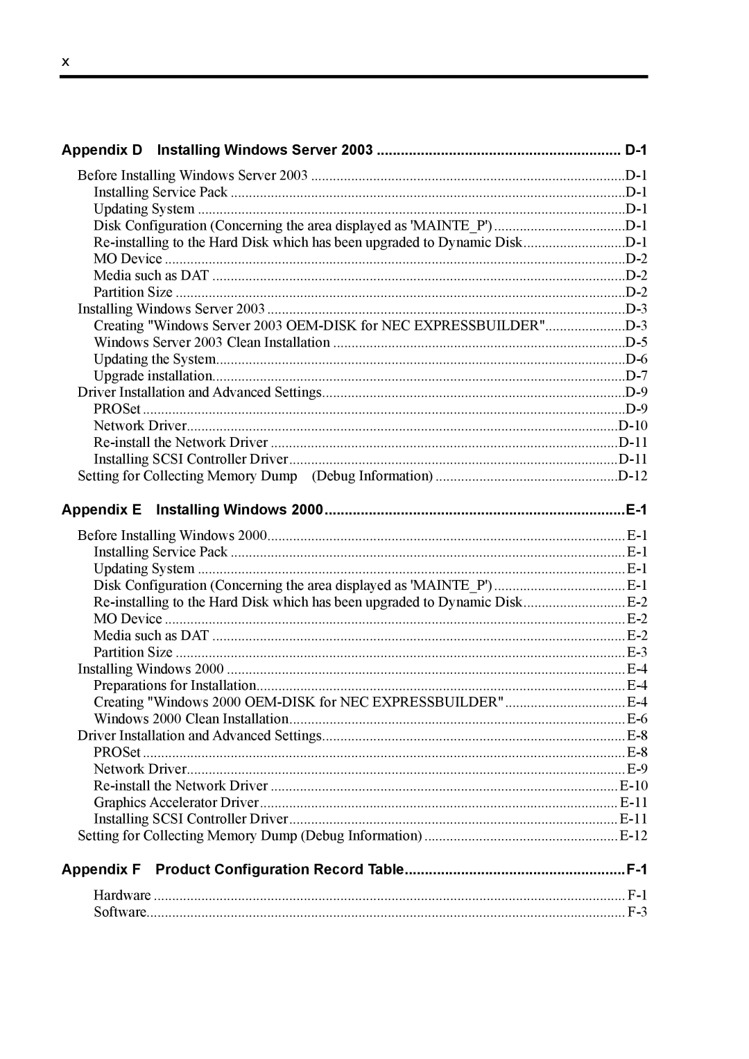 NEC 140Rc-4 manual Hardware Software 