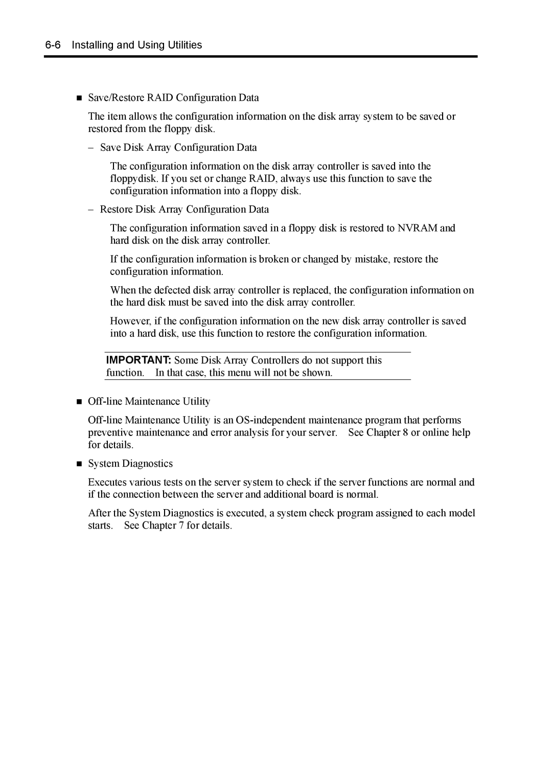 NEC 140Rc-4 manual Installing and Using Utilities 