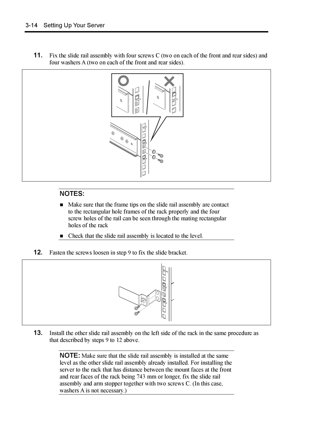 NEC 140Rc-4 manual Setting Up Your Server 